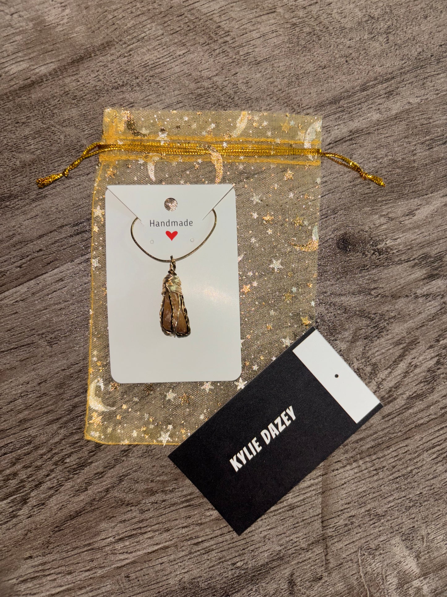 Caramel Wired Necklace