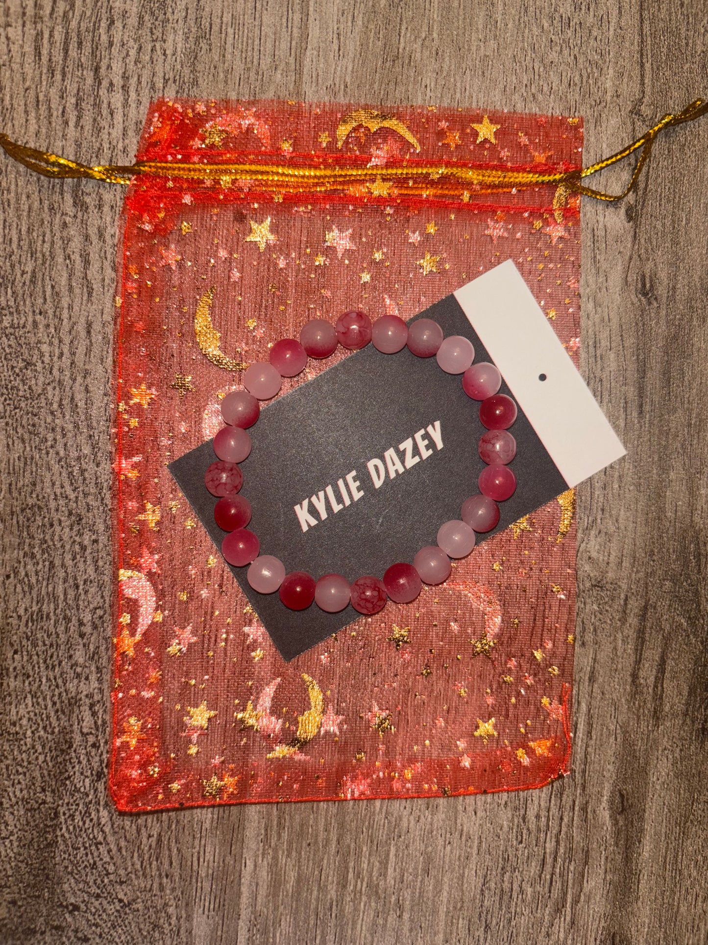 Blush Crimson Mist Bracelet