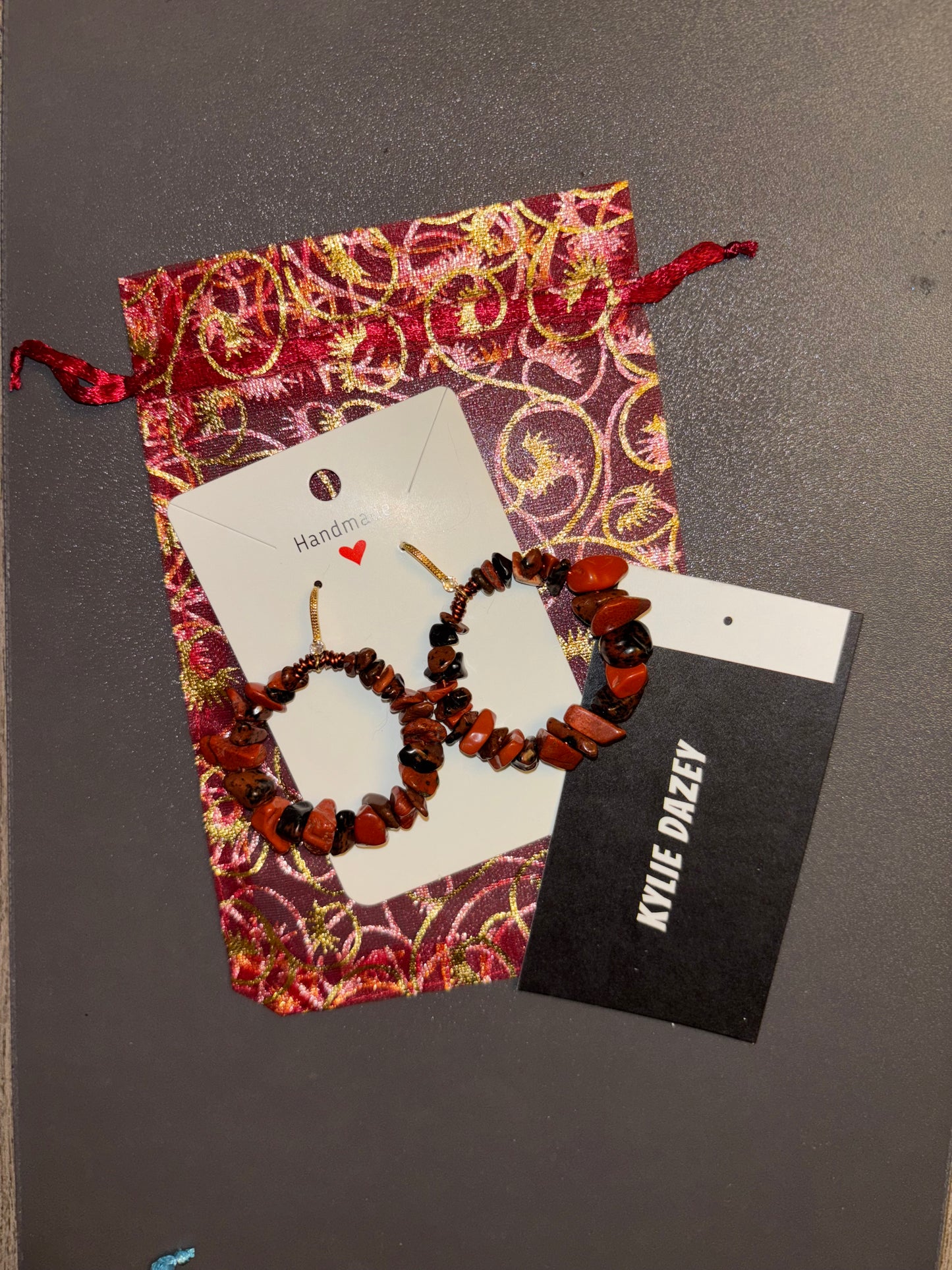Red ITNB Earrings