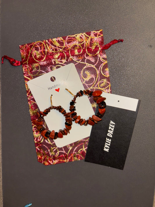 Red ITNB Earrings
