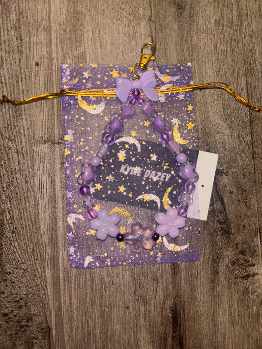 Lavender Bowtique Keychain