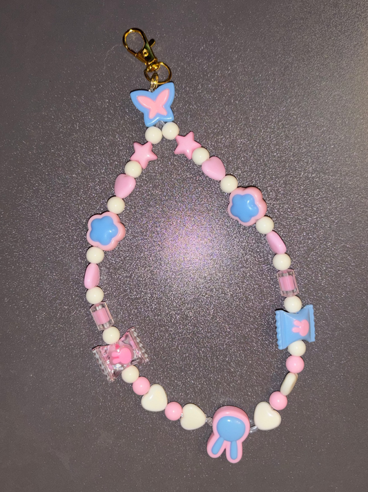 Cotton Candy Keychain