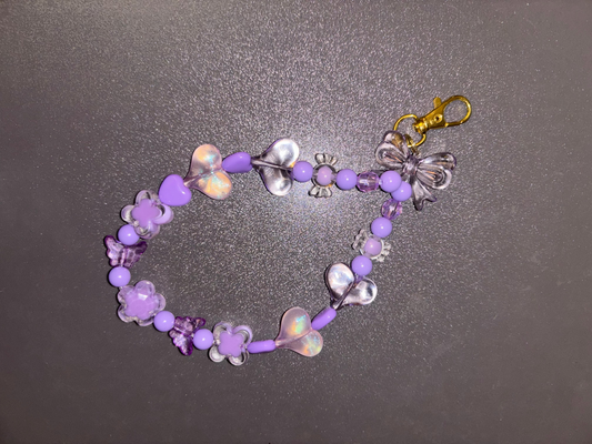 Purple Pop Keychain